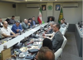 نشست فنی متخصص های بخش کشاورزی ایران  با حجت&zwnj;اله علی&zwnj;محمدی، رئیس سازمان نظام مهندسی کشاورزی و منابع طبیعی جمهوری اسلامی ایران