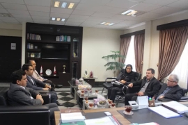نشست رئیس سازمان نظام مهندسی کشاورزی و منابع طبیعی با مدیر کل ثبت اسناد استان گیلان